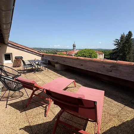 Le Pompidou Clim - Parking - Terrasse - Centre Albi